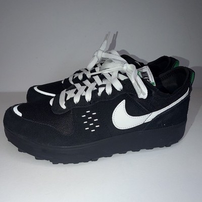 Nike C1TY Men's Low Top Lace-Up Suede Sneakers Black/Summit White FZ3863-006