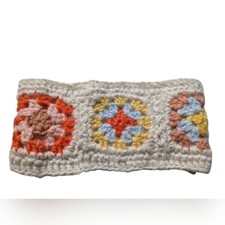 NWOT Grandma Square Crochet Headband Ear Warmer