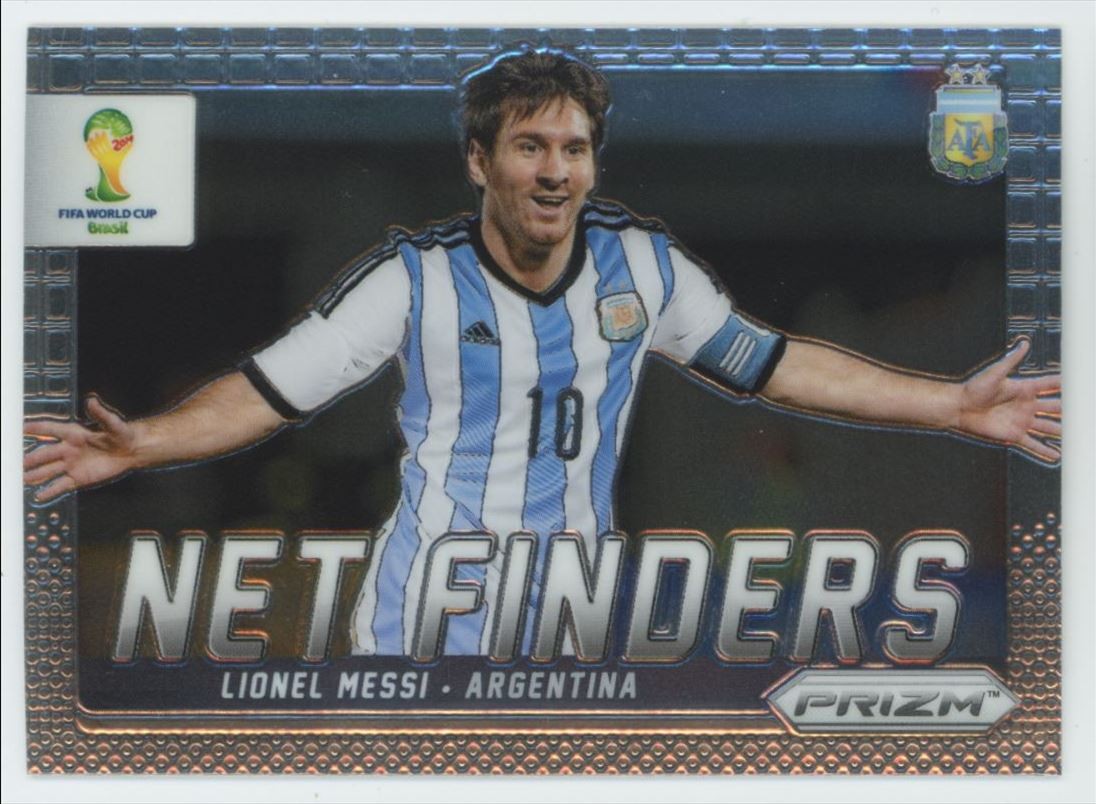 2014 Panini Prizm FIFA World Cup Net Finders Lionel Messi Argentina #2 A1