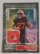 2021 Panini Playbook - Zoning Commission #ZC-KHU Kareem Hunt Near Mint