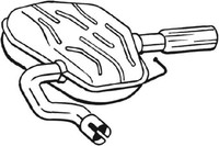 EndschalldäMpfer NachschalldäMpfer Bosal 235-875 FüR Volvo V70 3 135 S80 2 124