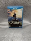 Legend of Zelda Breath of the Wild Wii U Nintendo With Authentic Disc & Case