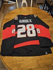 Ottawa Senators #28 Claude Giroux Jersey Size 56