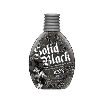 Millennium Tanning SOLID BLACK 100X Dark 13.5 Fl Oz (Pack of 1), 