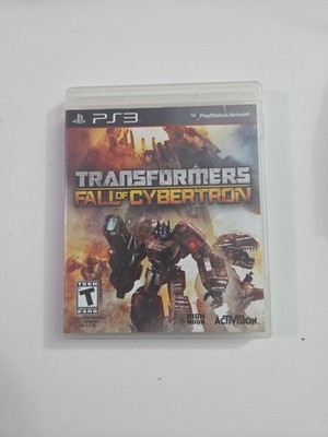 Transformers Fall Of Cybertron PlayStation 3 PS3 Game CIB Complete In Box  Nice