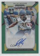 2019 Panini Prizm Draft Picks Green 5/5 Jalin Moore Jr #142 Auto b8h