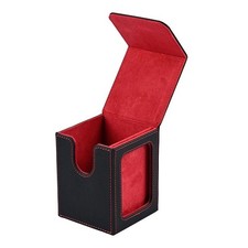 Leder Karten Deck Box Magnetic Commander Trading Card Aufbewahrungsbox für TCG MTG UK