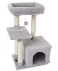 Cat Tree Kitten Tower Sisal Scratching Posts Indoor Cat Condo Jump Platform Acti