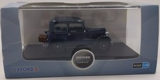 Oxford Diecast Austin Seven Ruby Saloon 43RUB002 Dark Blue Car