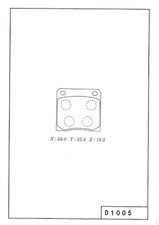 Plaquette de frein Honda N360