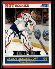 2010-11 Score #609 Jacob Markstrom RC Florida Panthers