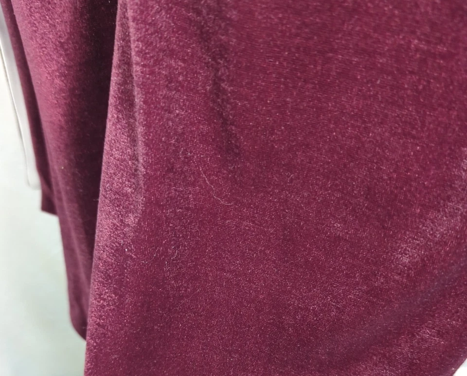 Disfraz de Reina Renacimiento Medieval Terciopelo Borgoña Talla Lg con Peluca Halloween Juegos con disfraces Foto 3 de 4