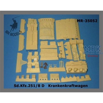 MR-MODELLBAU MR35052 Sd.Kfz. 251/8 D Krankenkraftwagen