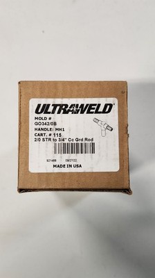 Harger UltraShot #2 Str to 3/4'' Ground- Rod New In Box