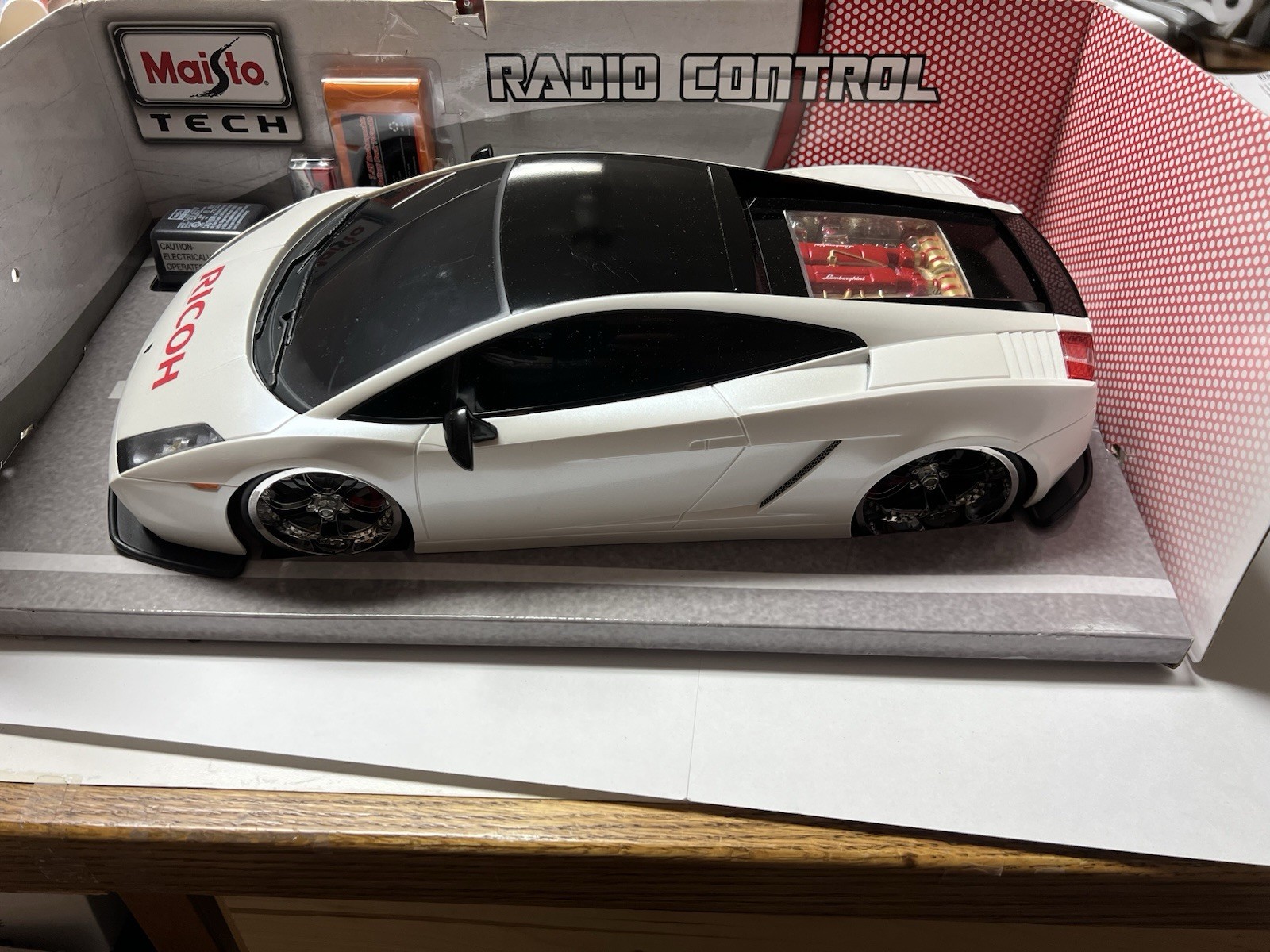 With Remote Control White