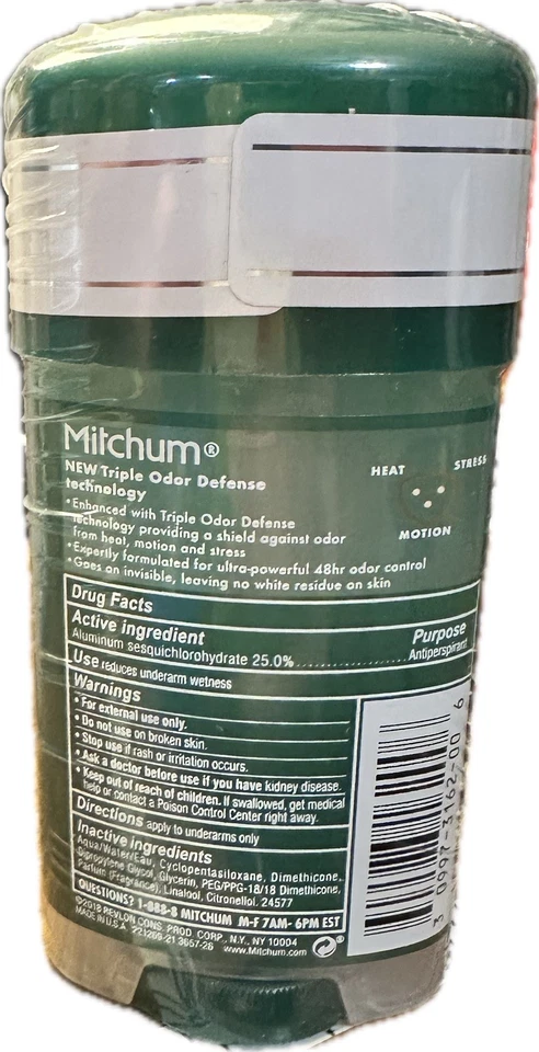 2x Mitchum Antitranspirante y Desodorante Gel Transparente Deportivo 48 HR 2.25 Fl. Oz Foto 2 de 2