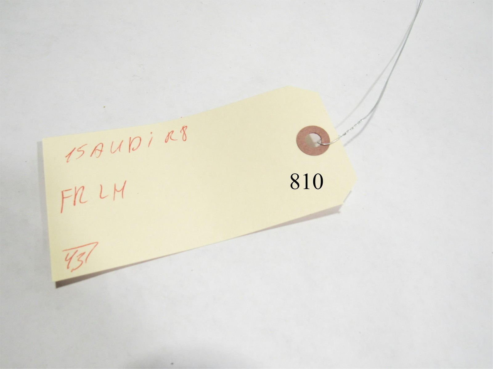 14-17 Audi R8 V10 2015 Front Left Driver Lower Bottom Seat Cushion ;:O