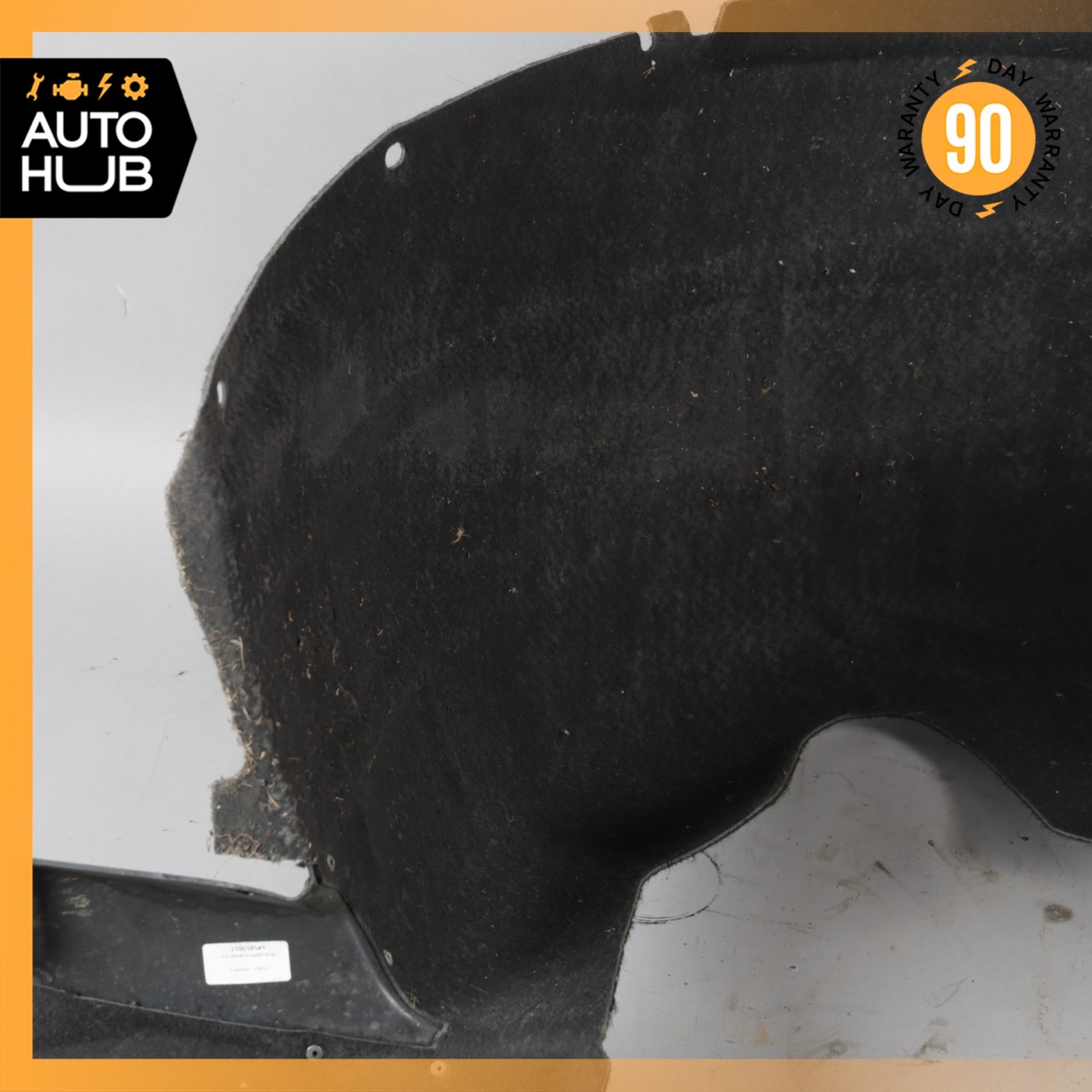 Aston Martin DB9 Volante Convertible Rear Right Fender Liner Splash Shield OEM