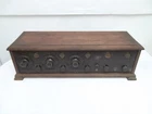 HOWARD 1920's 5 TUBE LARGE WOOD COFFIN BOX RADIO NEUTRODYNE RECEIVER - Unusual