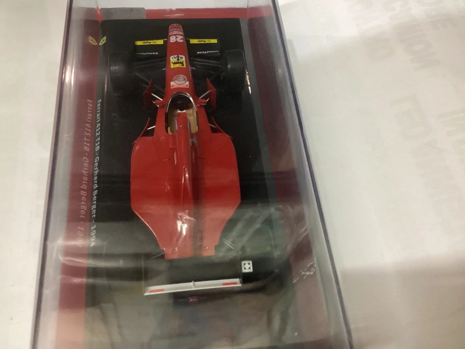 Ferrari 412 T1B, 1994, Driver Gerhard Berger 1/24 Die Cast - Image 4 of 4