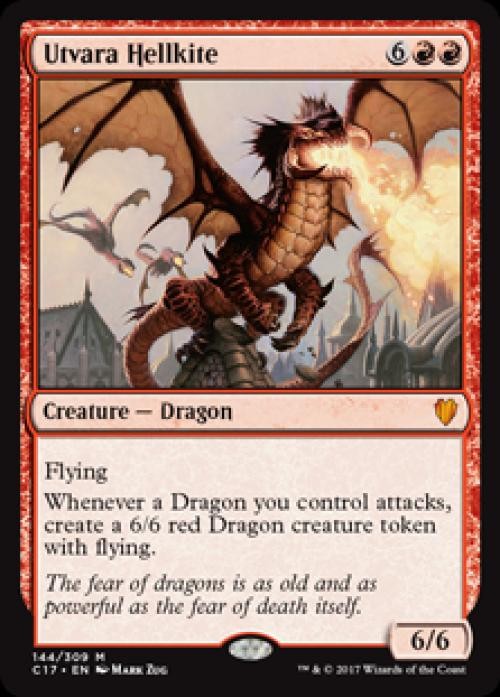 Utvara Hellkite - Light Play MTG Commander 2017