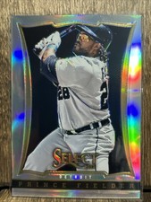 2013 Panini Select Prince Fielder SILVER PRIZM #2 Detroit Tigers