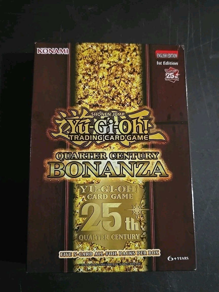 yugioh quarter century bonanza card prices Amazon.com: Yu-Gi-Oh! Trading Card Game: Quarter Century Bonanza Booster  Box main image 1
