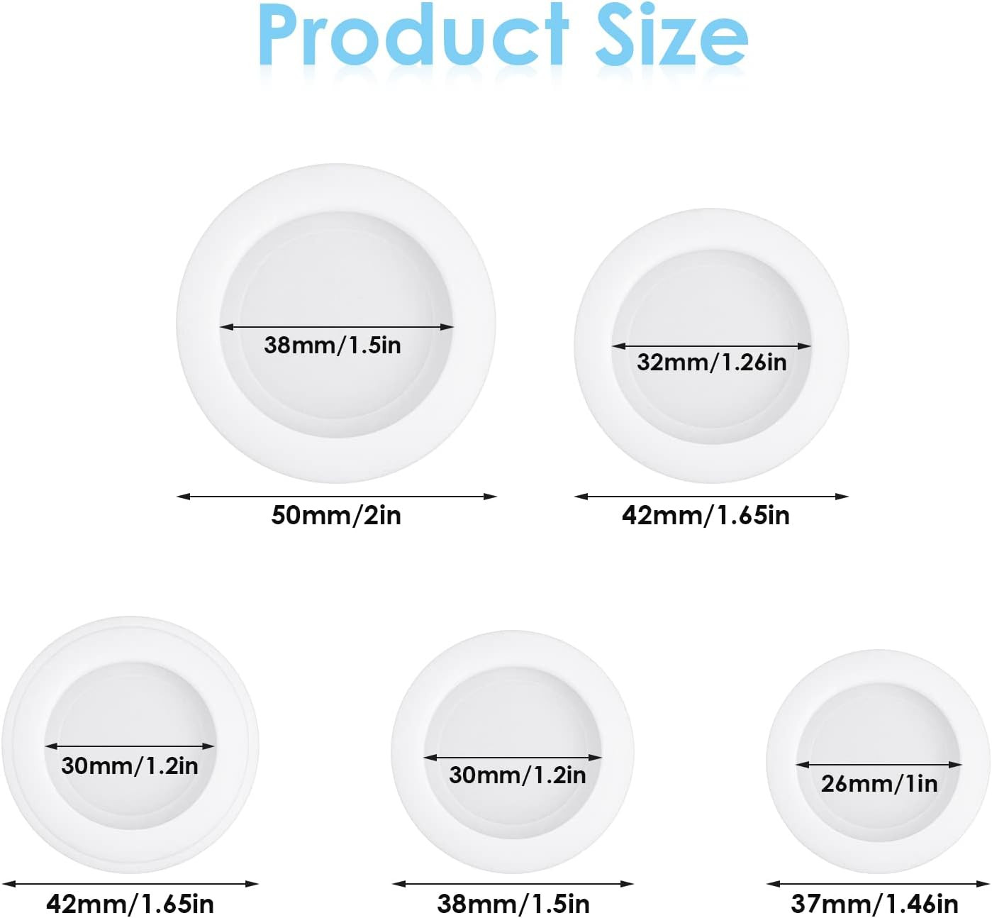 Grevosea 20 Pieces Piggy Bank Plug, Saving Box Plug White Piggy Bank Stopper