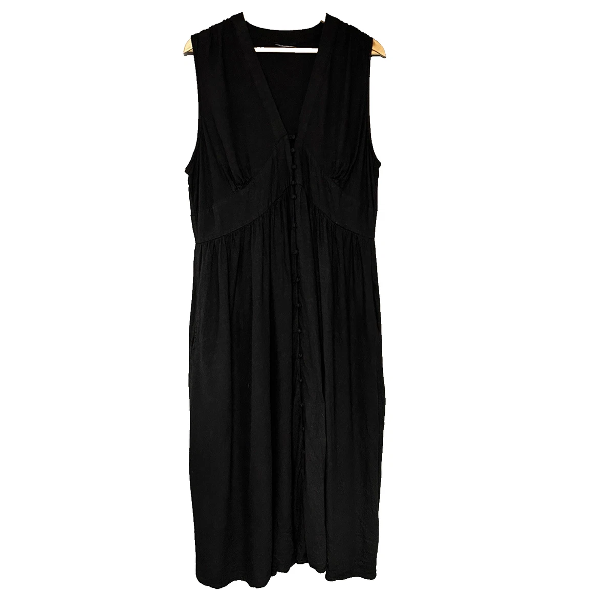 Vestidos De Algodon Talla Grande Women's Summer Linen Dress Sleeveless, Flowy, Plus Size With Pockets, 2025 Style Vestidos De Algodon Talla Grande Women's Summer Linen Dress Sleeveless, Flowy, Plus Size With Pockets, 2025 Style