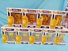 Funko Pop Marvel Gold Lot Of 9 figures Hulk,Iron Man,Thor and more