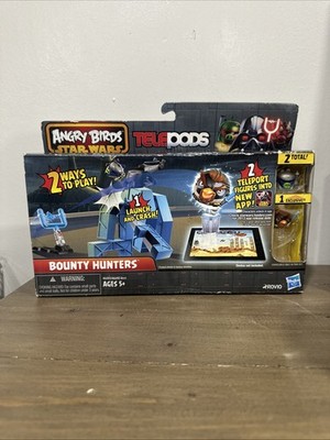 2013 Angry Birds Star Wars Telepods Bounty Hunters BRAND NEW W/ Box Wear ~RARE~