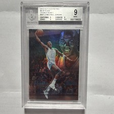 Fleer 2012-13 Retro Legacy Row 1 96-97 Flair #96FL-2 Michael Jordan BGS 9 /150