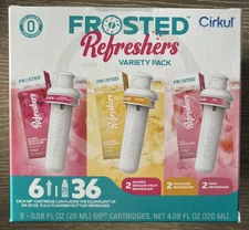 Cirkul Frosted Refreshers Flavor Cartridge Variety Pack 6pk Mango Paradise Pink