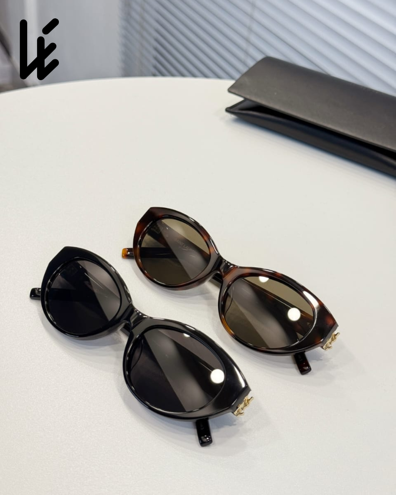 Occhiali da sole Saint Laurent SL M148 F design unisex semplice ed elegante autentici