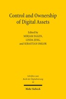 Control And Ownership Of Digital Assets | A Comparative Law Survey | Englisch