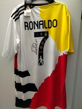 Cristiano Ronaldo Career Tribute Signed Jersey with Certificate GCOA