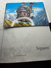UNUSED POSTCARD Studio Ghibli Howl's Moving Castle Sophie Witch Waste Calcifier