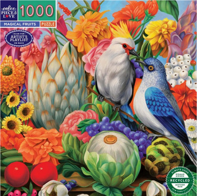 Eeboo 1000 Teile Puzzle ''Magical Fruits'' wie neu