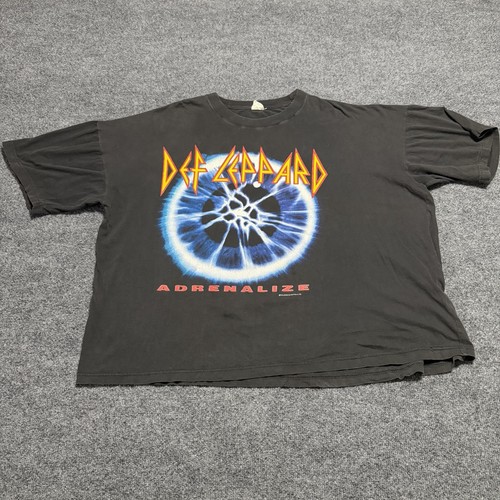 Def Leppard — Adrenalize World T Shirt 2XL Black