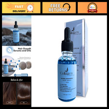 Thicker Fuller Hair in 7-9 Weeks, 30ml DHT Blocker, Lightweight Nourishing Formu