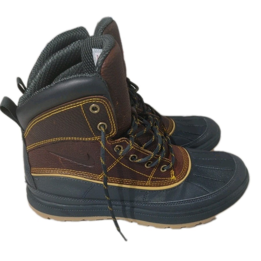 ブラック2 イエロー2 Nike Woodside 2 High ACG Brown Gold Black Beige 525393-770 Snow