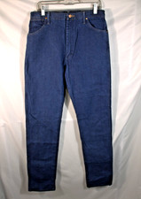 Wrangler Women's Cowboy Cut Jeans 14MWZG 7x36 Tall Vtg Blue High Rise USA Made