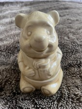 Lovely Vintage 1987 Walt Disney Ceramic Winnie The Pooh Cookie Jar Honey Pot