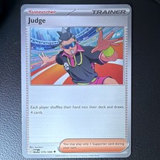 The Pokémon Company Pokémon TCG Judge Paradox Rift 076/088 Trainer-Supporter