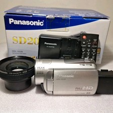 Panasonic HDC-SD20 Handycam Panasonic VW-W4307H Objektiv Camcorder getestet