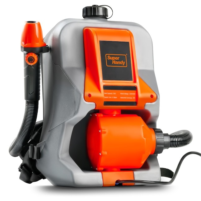 УДОБНЫЙ РАНЦЕВЫЙ РАСПЫЛИТЕЛЬ ДЕЗИНФИЦИРУЮЩЕГО СРЕДСТВА ОБЪЕМОМ 3 ГАЛЛОНА - СЕРЫЙОРАНЖЕВЫЙ 24490₽