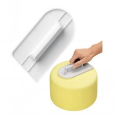 Cake Icing Smoother Scraper Buttercream Fondant Frosting Spreader Tool