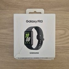 Samsung Galaxy Fit3 40 mm Android bracelet silicone noir boîtier noir (boîte)