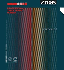 STIGA Vertical 55 Grain Table Tennis Rubber Red OX No Sponge 1710550501 NEW