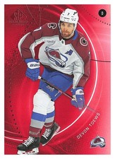 2025-26 Upper Deck SP Game Used Red #187 Devon Toews